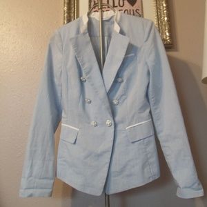 Roem Light Blue/White Blazer